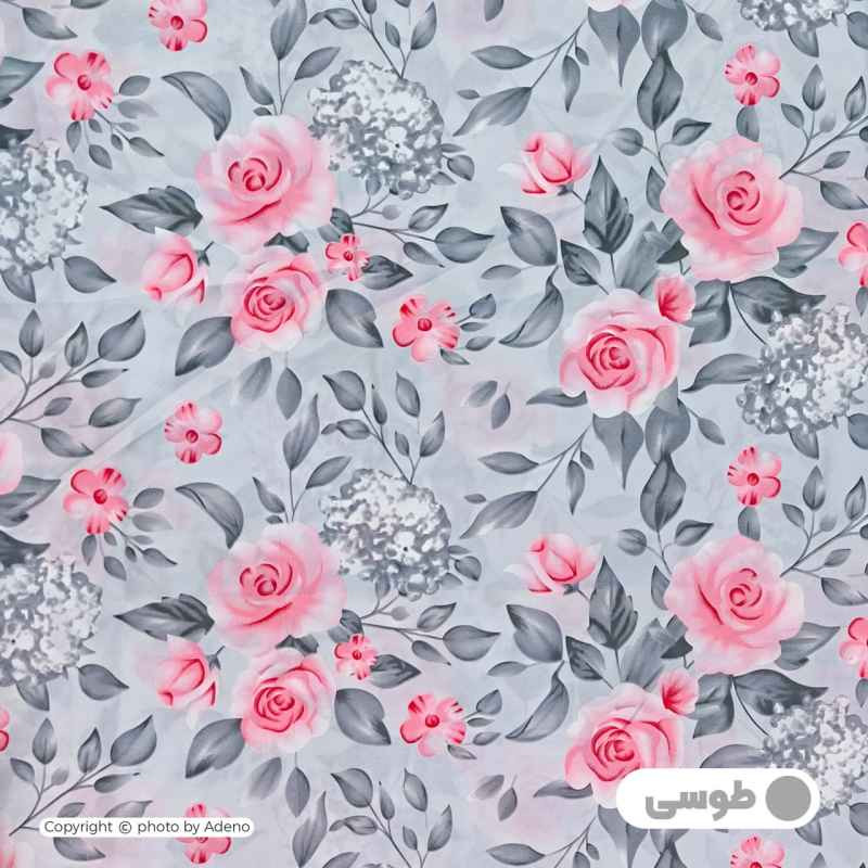 روکش لحاف یک نفره آدنو مدل Roses کد CH153
