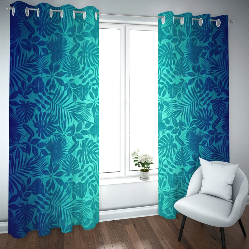 پرده مدل چاپی هازان سایز 300×150 سانتی متر 