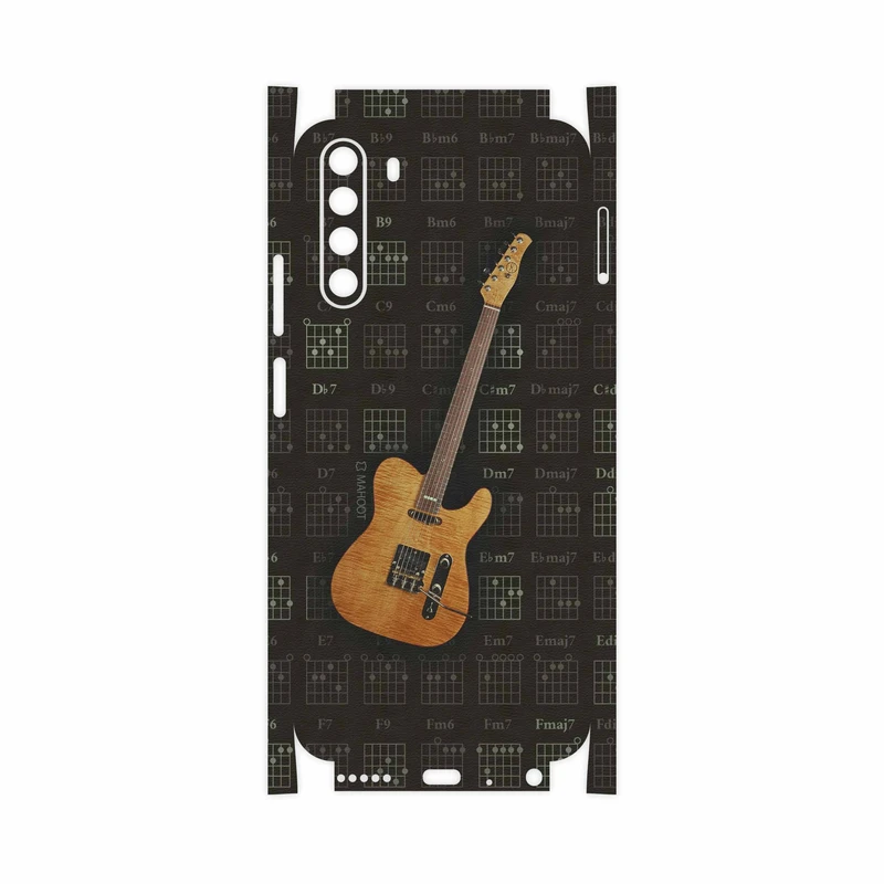 برچسب پوششی ماهوت مدل Guitar-Instrument-FullSkin مناسب برای گوشی موبایل جی پلاس X10