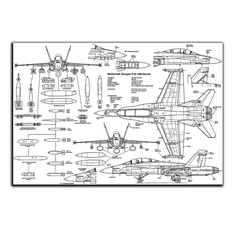 تابلو شاسی بکلیت طرح نقشه طراحی داخلی جت جنگی مدل SH-S4650