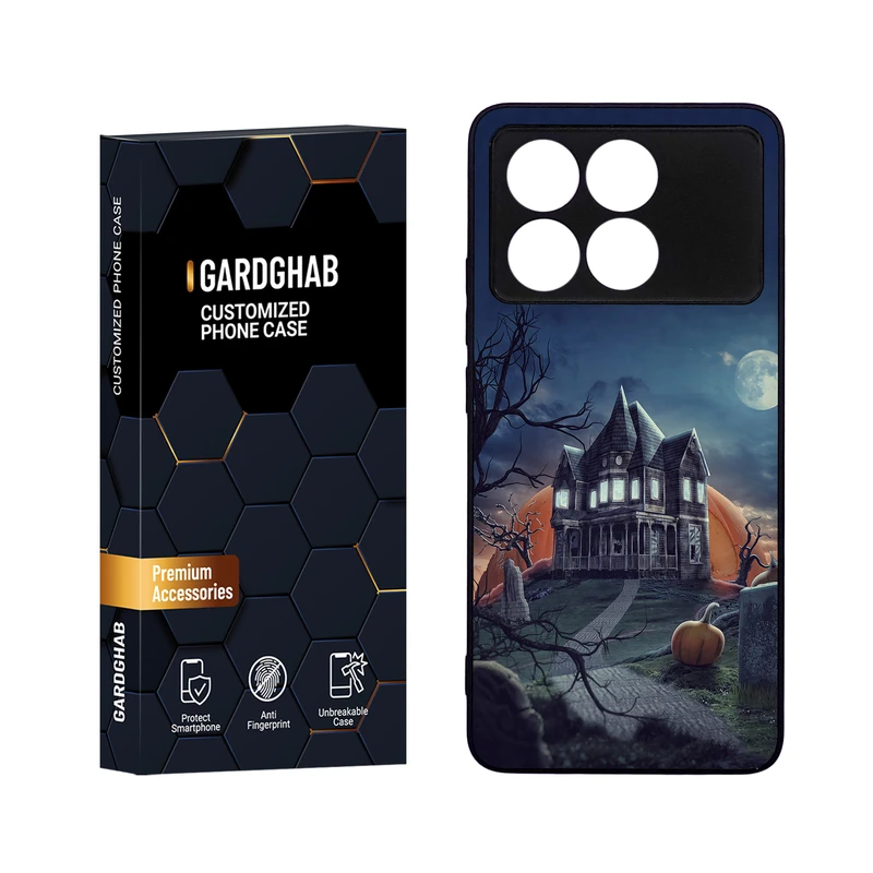 کاور گارد قاب مدل هنری مناسب برای گوشی موبایل شیائومی Poco X6 Pro 5G