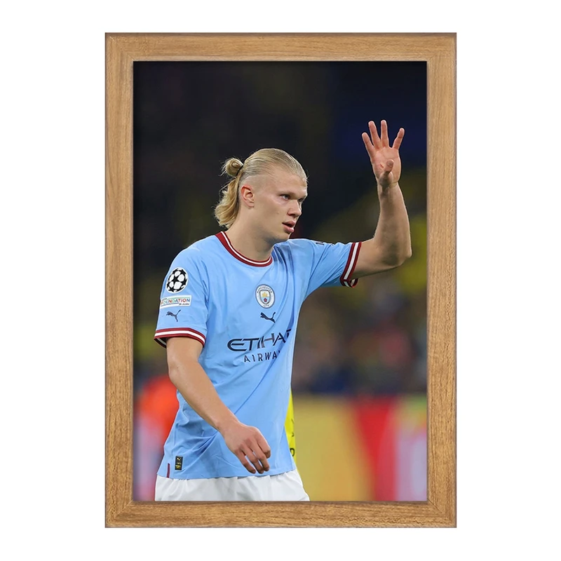 تابلو خندالو مدل ارلینگ هالند (Erling Haaland) کد 36369