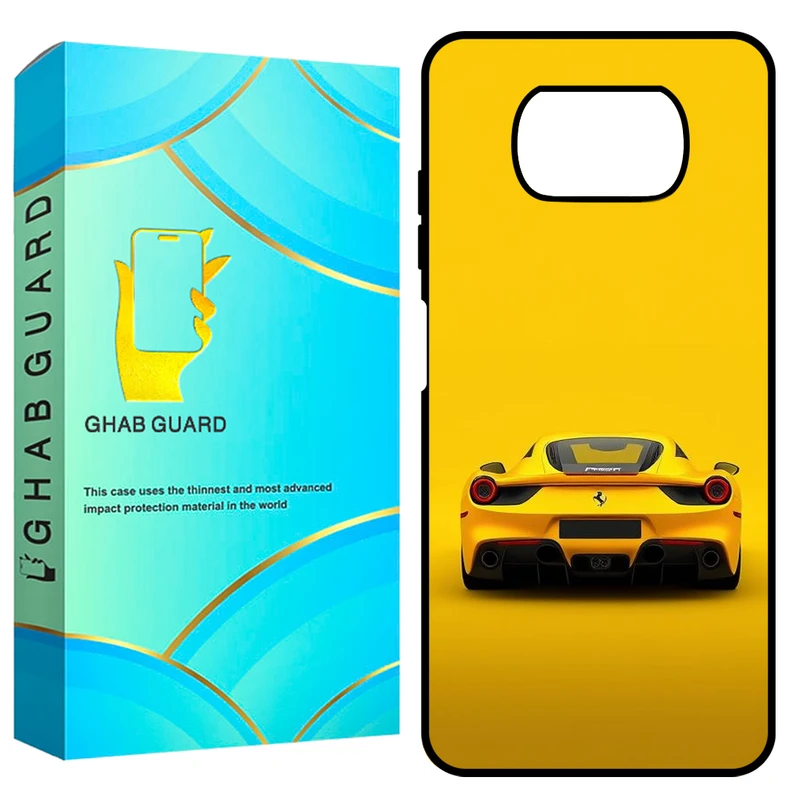 کاور قاب گارد طرح ماشین مدل GCHPX3 مناسب برای گوشی موبایل شیائومی Poco X3 / X3 NFC / X3 Pro