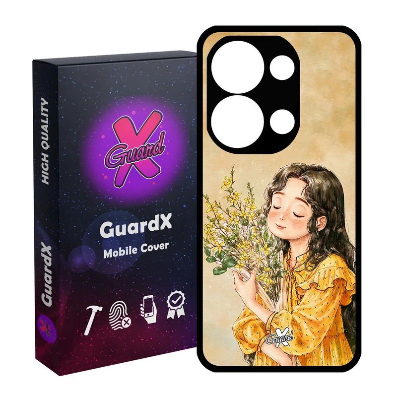کاور گارد ایکس طرح دختر مناسب برای گوشی موبایل شیائومی Redmi Note 13 Pro 4G / Poco M6 Pro 4G
