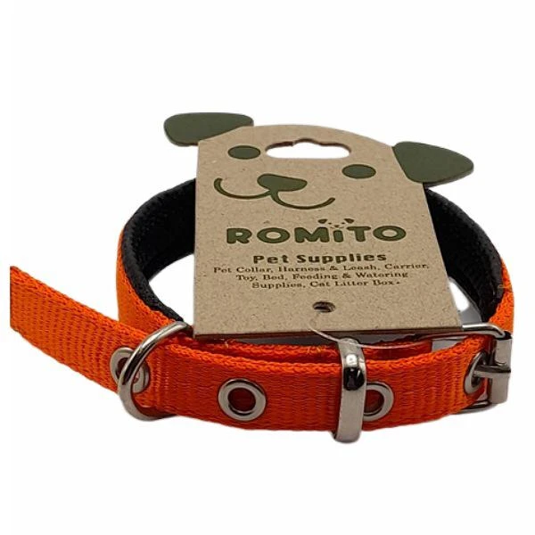 قلاده گردنی سگ و گربه رومیتو طرح برزنتی مدل B40