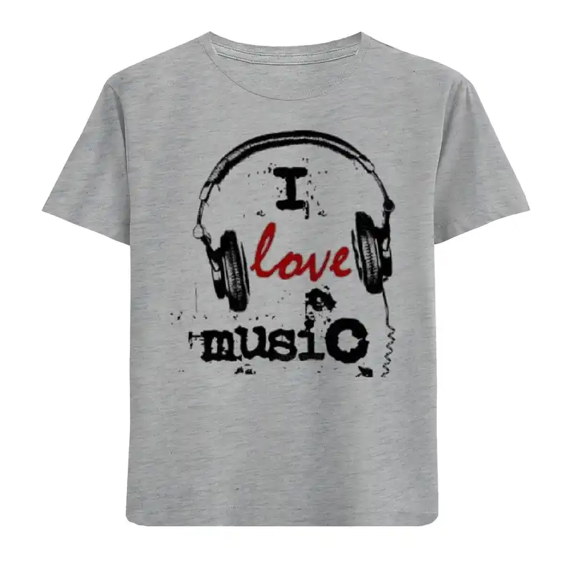 تی شرت پسرانه مدل هدفون W6