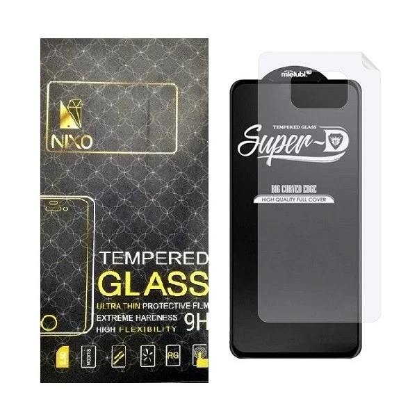 محافظ صفحه نمایش نیکسو مدل 2SN مناسب برای گوشی موبایل شیائومی Poco X3 NFC به همراه محافظ پشت گوشی