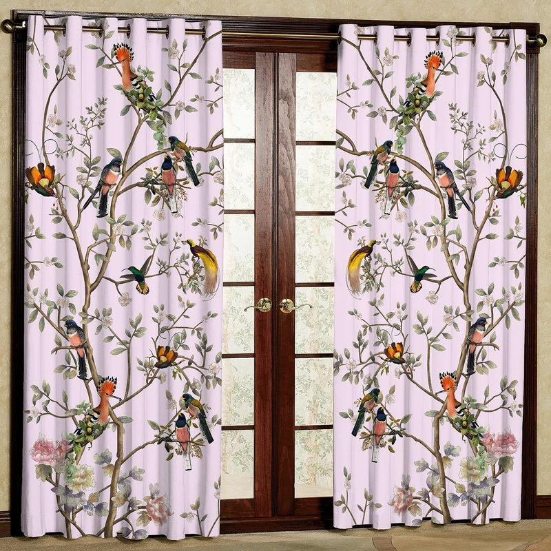 پرده مدل مخمل پانچی کد 1141T2سایز 200x140 سانتی متر