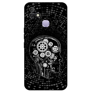 Megafone Human Robot 7428 Cover For Infinix Hot 10i