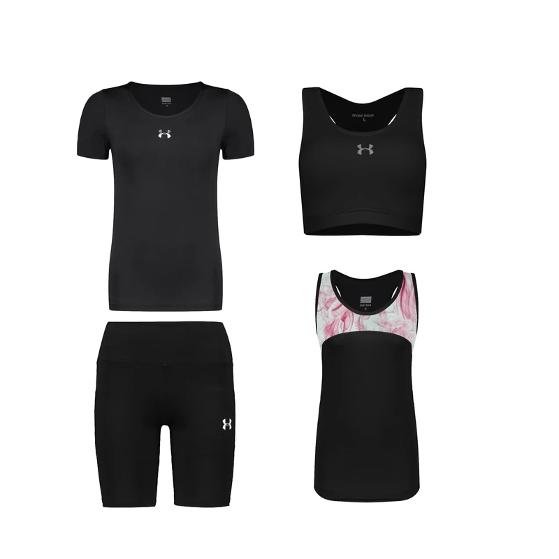 ست چهار تکه لباس ورزشی زنانه مدل 1801-3601-7101-69