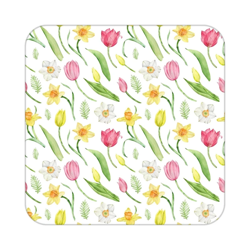 زیر لیوانی کاکتی طرح گل مدل mp19633