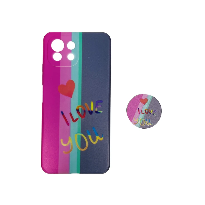 کاور مدل فانتزی03 مناسب برای گوشی موبایل شیائومی Mi 11Lite به همراه پاپ سوکت