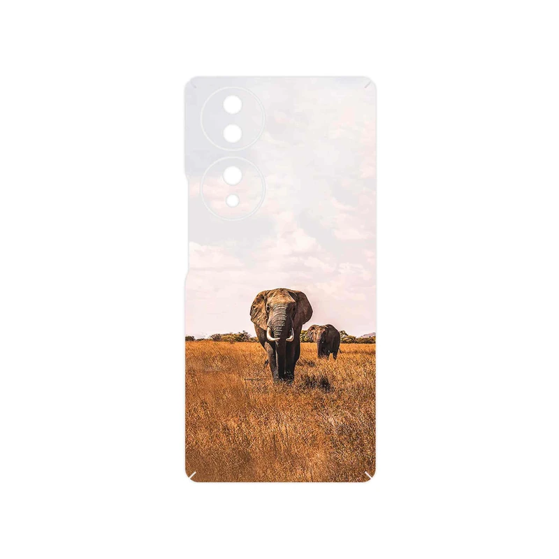 برچسب پوششی ماهوت مدل Elephant مناسب برای گوشی موبایل آنر 70