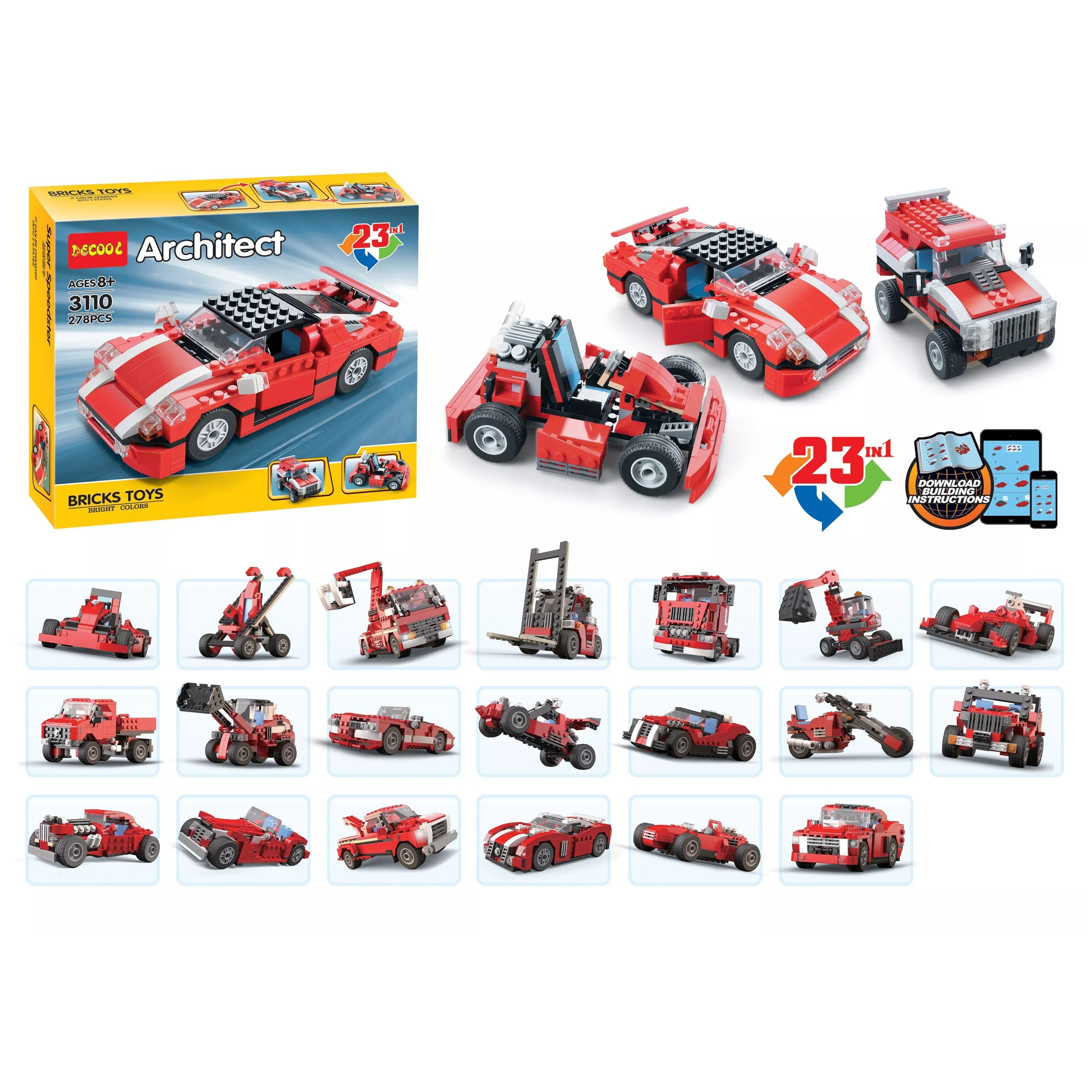 ساختنی دکول سری Architect کد 3110