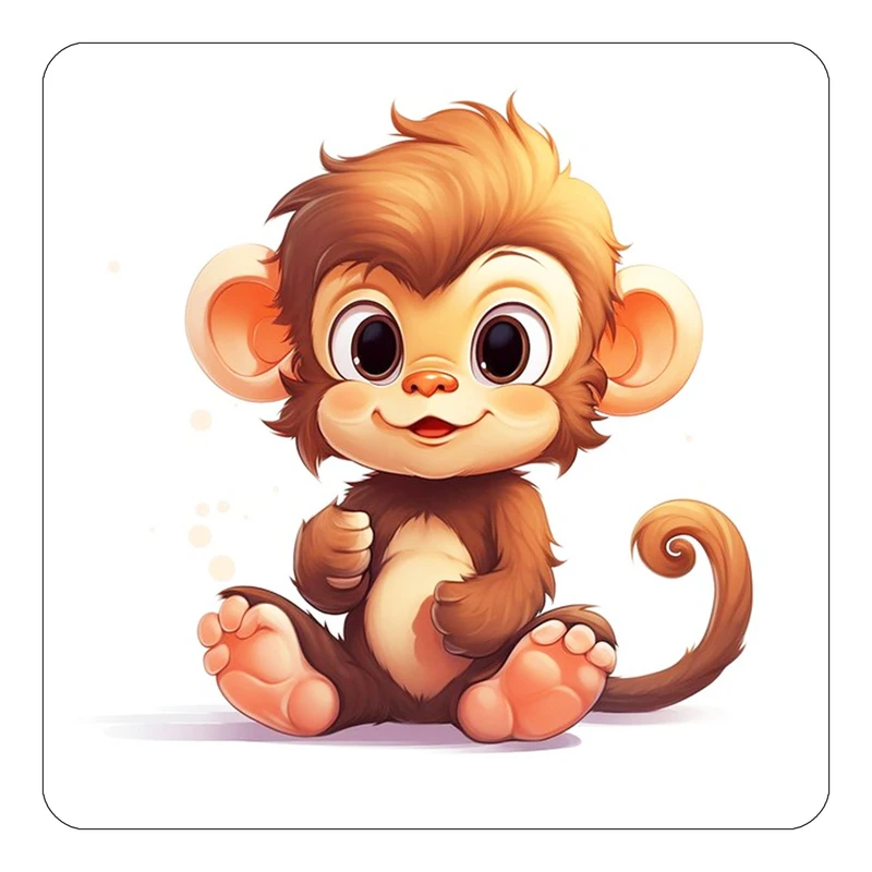 مگنت کاکتی طرح حیوانات کارتونی مدل mp28275