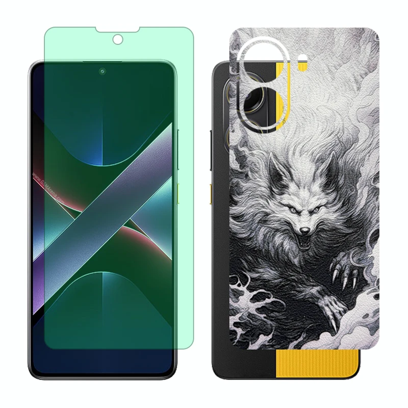 محافظ صفحه نمایش گرین لایت گلس مدل Together مناسب برای گوشی موبایل شیائومی Poco X7 Pro به همراه برچسب پوششی