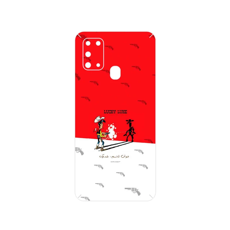 برچسب پوششی ماهوت مدل Lucky Luke مناسب برای گوشی موبایل سامسونگ Galaxy M31