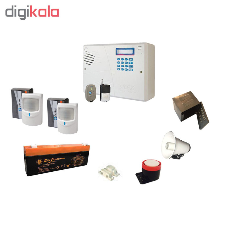 سیستم دزدگیر سیم کارتی سایلکس مدل SP408 سیستم دزدگیر سیم کارتی سایلکس مدل SP408