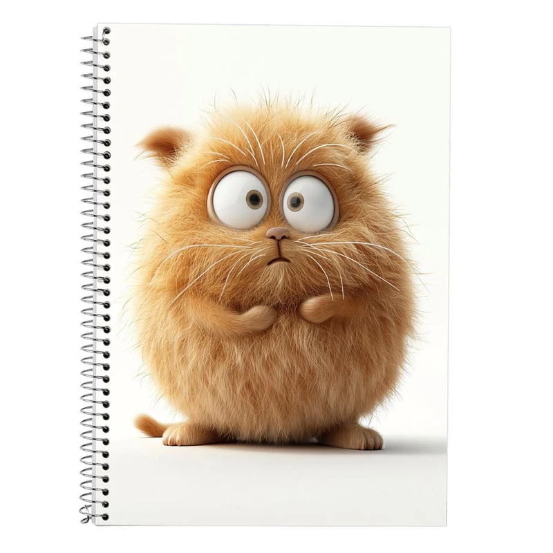 دفتر لغت 50 برگ مدوپد طرح سگ و گربه کد DF17335