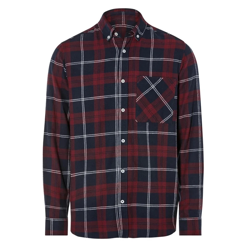 پیراهن آستین بلند یقه برگردان مردانه مدل 20268927