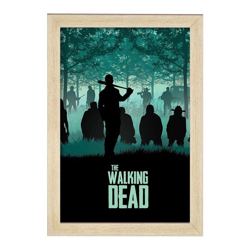 تابلو خندالو مدل سریال مردگان متحرک The Walking Dead  کد 10185