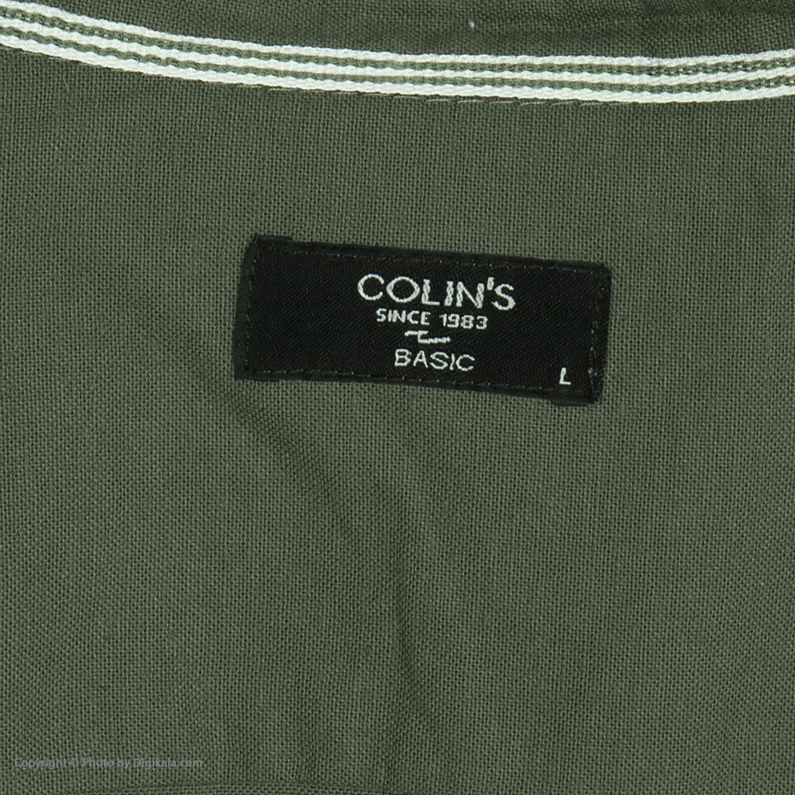 پیراهن مردانه کالینز مدل CL1035946-KHAKI -  - 6