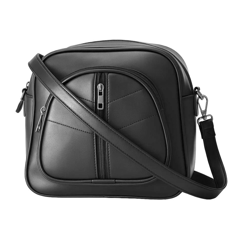 کیف دوشی زنانه مدل سه زیپ