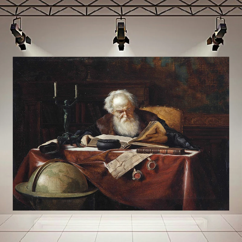 تابلو بوم طرح محقق قدیمی اثر لودویگ گلاس کد AR31149