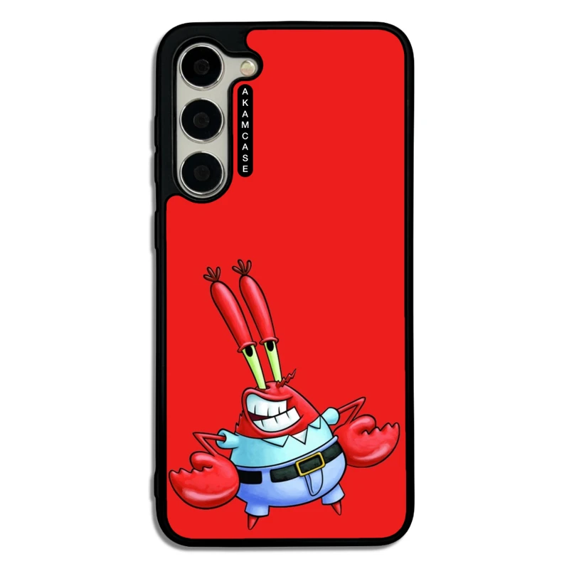 کاور آکام مدل AMC-WSGS23P-SPONGE BOB15 مناسب برای گوشی موبایل سامسونگ Galaxy S23 Plus