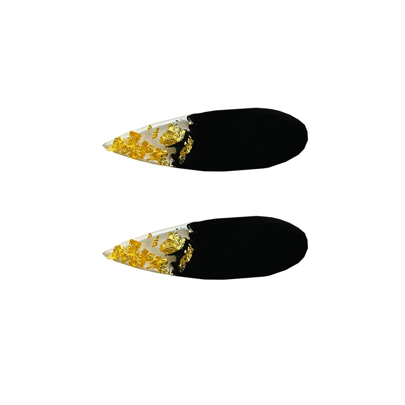 گیره مو زنانه مدل قطره بسته 2 عددی