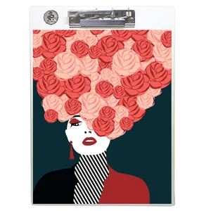 تخته شاسی طه چوب  مدل rose01 سایز A4