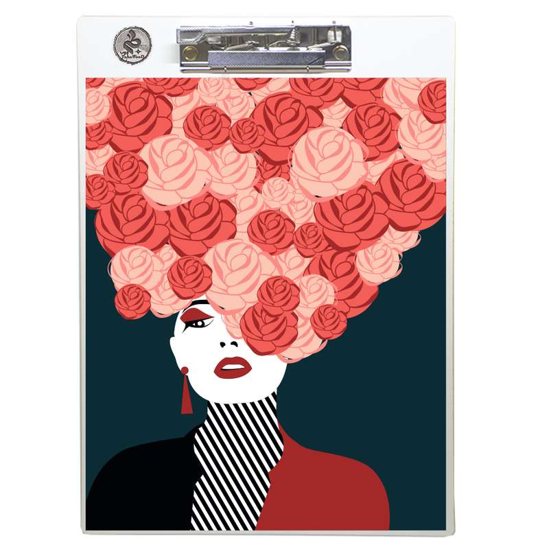 تخته شاسی طه چوب  مدل rose01 سایز A4