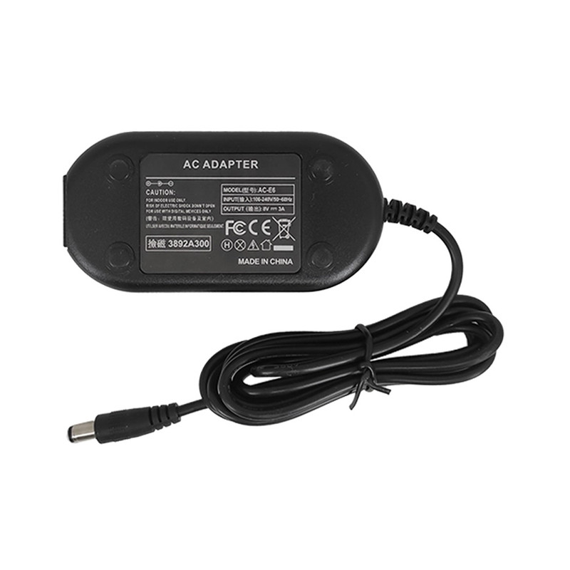 شارژر باتری دوربین مدل برق مستقیم LP-E6-AC-EU