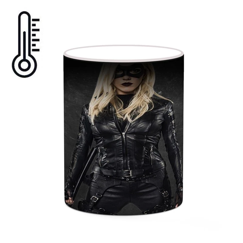 ماگ حرارتی کاکتی مدل Black Canary کد mgh38042