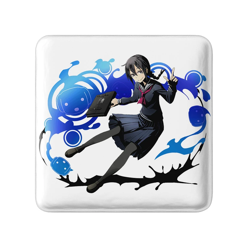 پیکسل خندالو طرح اریهارا انیمه دورارارا مدل مربعی کد 32127