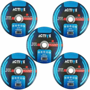  صفحه فرز استیل بر اکتیو تولز مدل 180X1.6 بسته 5 عددی