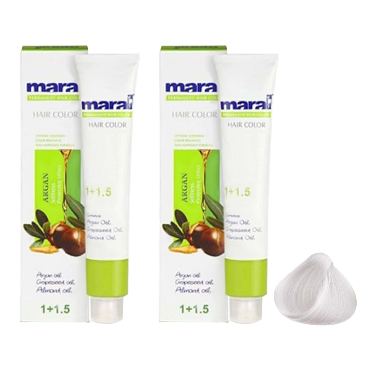 واریاسیون مارال شماره 000 حجم 15 میلی لیتر رنگ روشن کننده مجموعه 2 عددی