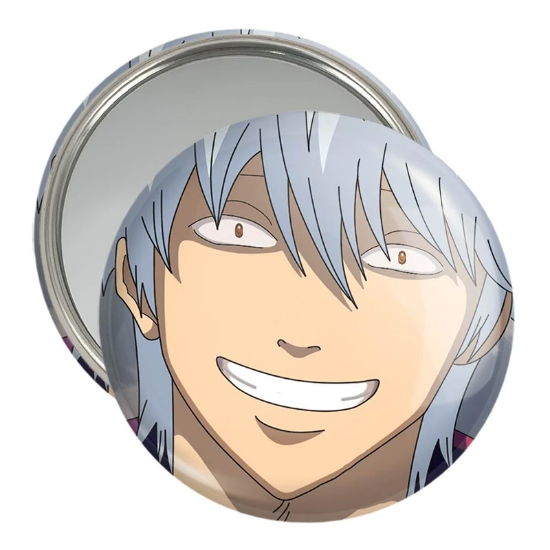 آینه جیبی خندالو مدل گینتاما انیمه گینتاما  کد 12969