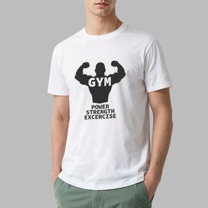 تی شرت مردانه طرح بدنسازی مدل gym