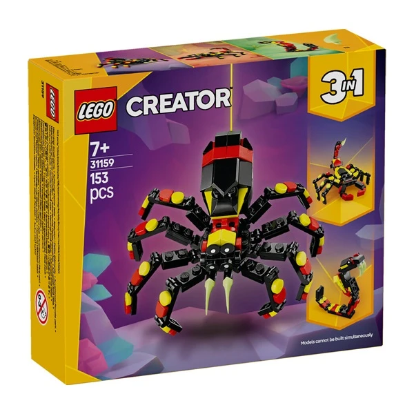 لگو 153 تکه سری کریتور مدل عنکبوت شگفت‌انگیز کد 31159