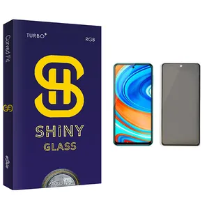Atouchbo Shiny Glass Privacy Screen Protector For Xiaomi شیائومی Redmi Note 9 Pro