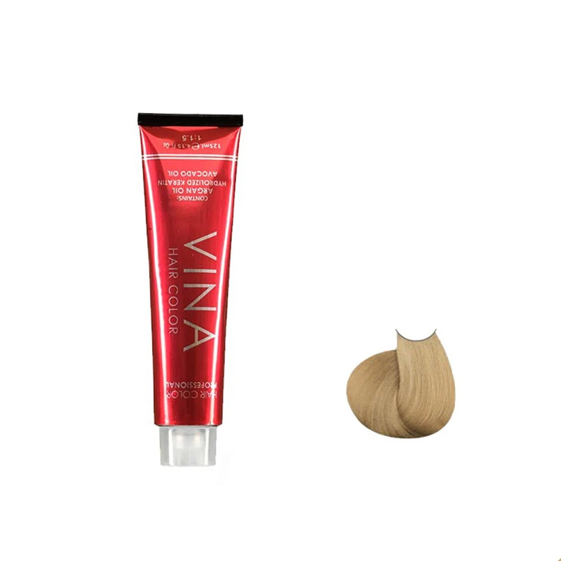 رنگ مو وینا شماره 12.00 حجم 125 میلی لیتر رنگ کراتینه طلایی