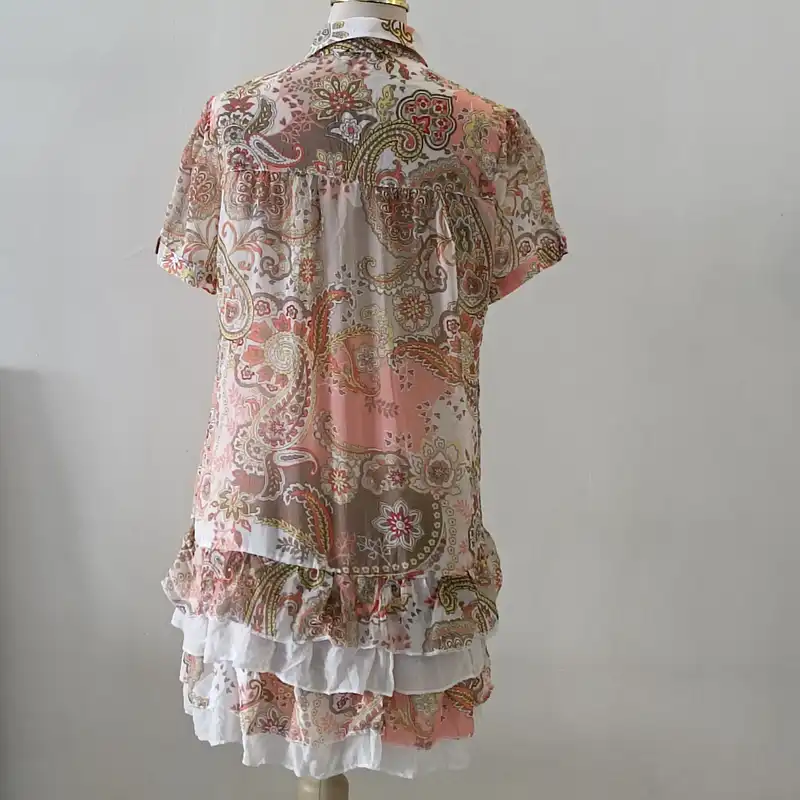 پیراهن زنانه مدل چین دار