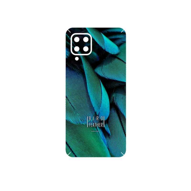برچسب پوششی ماهوت مدل Green Feather مناسب برای گوشی موبایل سامسونگ Galaxy F22