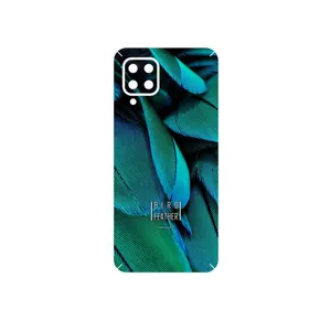 MAHOOT Green Feather Cover Sticker for Samsung Galaxy F22