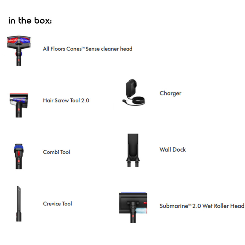 جارو شارژی هوشمند دایسون مدل V16s Piston Animal Submarine