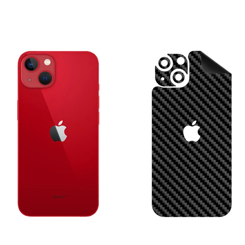 برچسب پوششی بستور مدل BT-Fiber طرح فیبر کربن مناسب برای گوشی موبایل اپل iPhone 13