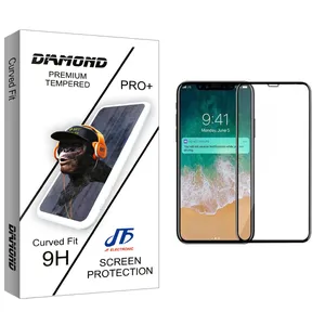 JF Diamond glass Screen Protector For Apple iPhone X