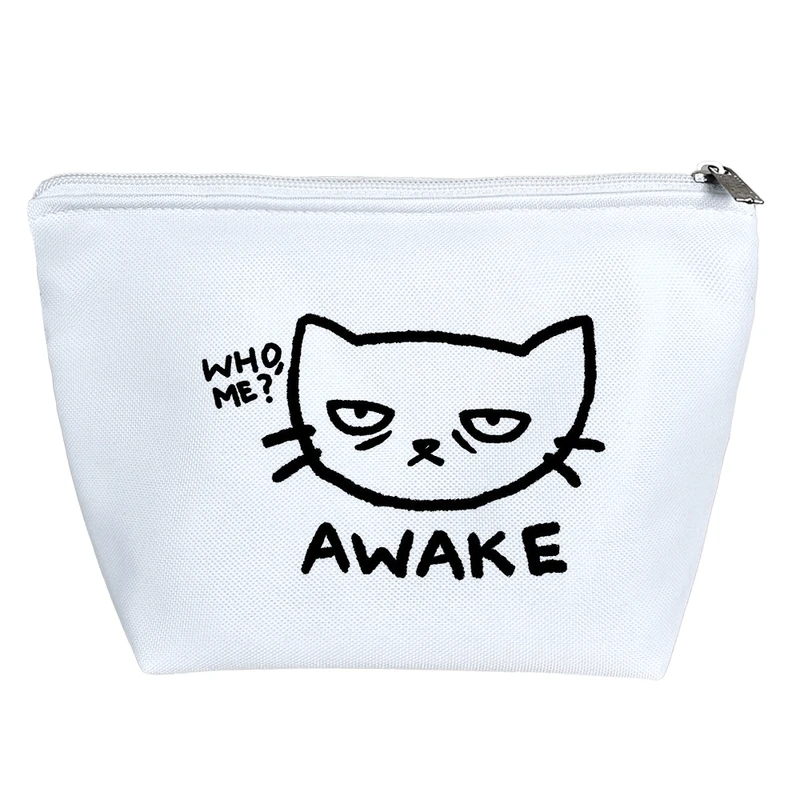 کیف لوازم آرایش دخترانه خندالو مدل گربه بی خواب کد 3411