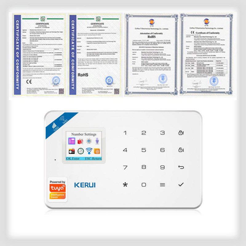 دزدگیر سیم کارتی اماکن کروی مدل W181